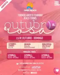 Torneio Aberto Feminino Outubro Rosa - FEMININO D