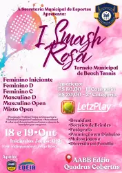 I Smash Rosa - Torneio Municipal  - DUPLA FEMININA INICIANTE