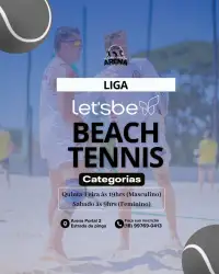 LIGA LETS'BE de BEACH TENNIS 🏆🥎