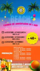 TORNEIO DE ANIVERSÁRIO  - MASCULINO E