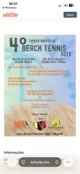 4º TORNEIO ABERTO DE BEACH TENNIS SJTC  - MISTA D