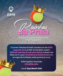 RAINHAS DA PRAIA - OUTUBRO ROSA - TODAS POR UMA CAUSA