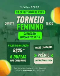 Torneio Feminino C/D - Feminina C