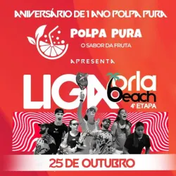 4ª ETAPA - LIGA ORLA BEACH: POLPA PURA - B/C Feminino