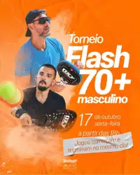 Torneio Flash 70+ Masculino 31/10