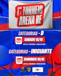 Torneio Arena R.E - São Mateus-MA - Dupla Masculina D