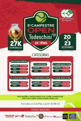 5º Campestre Open Todeschini de Tênis - 4Âª Classe Masculina
