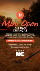 Mini Open "Das crianças"  - Masculino Avançado (A+B ou B+B)