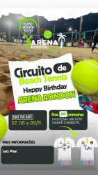 Circuito de Beach Tennis- Happy Birthday Arena Rondon - D Misto