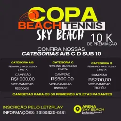 Copa Sky de Beach Tennis - MISTA C