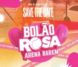 BOLÃO ROSA ARENA BAREM  - Dupla Mista - PRINCIPIANTE