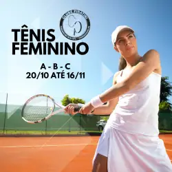 TORNEIO TENIS FEMININO NOVEMBRO 2025 - FEMININO A