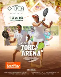 4º OPEN TOKCA ARENA - Duplas MASCULINO D