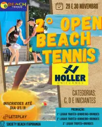 2º Open Beach Tennis Holler Uniformes