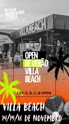  OPEN VERÃO VILLA BEACH  - MASCULINO D