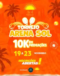 2º TORNEIO ARENA SOL - MAS C