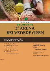 3° OPEN ARENA BELVEDERE - Duplas 4/5 classe
