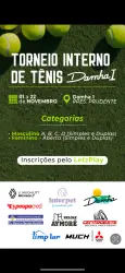 Torneio interno damha 1Simples E Duplas  - DUPLA MASCULINA C