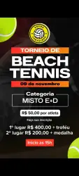 TORNEIO NOVEMBRO  - MASCULINO E+D