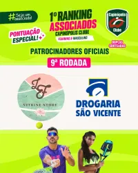 Nona Etapa Rankig Associados Capinópolis Clube