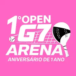 1° OPEN ARENA G7 DE BEACH TENNIS - Aniversário de 1 ano - DUPLA FEMININA - PRÉ INICIANTE