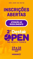 II Destak Open - Masculino Iniciante