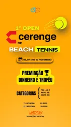 1º Open Cerenge de Beach Tennis