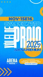 IV TORNEIO DE VÔLEI DE PRAIA  ARENA PREMIUM - Iniciante Masculino