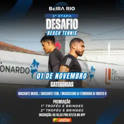 2 ETAPA DESAFIO BEIRA RIO  - Dupla Masculina - Iniciante