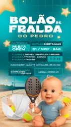 BOLÃO DE FRALDA DO PEDRO