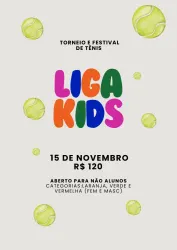 3ª ETAPA TORNEIO INTERNO TÊNIS KIDS