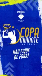 Copa Mirante de Tênis 2025 - 3/4 CLASSE - DUPLA MASC. (PROAM)