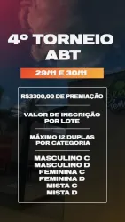 4º TORNEIO ABT - Masculina D