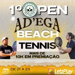 1° Open Ad'ega de Beach Tennis - DUPLA MASCULINA B