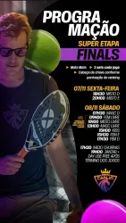 SUPER ETAPA 'FINALS'  do ranking de BEACH TENNIS da Arena Carlin ( NOVEMBRO)  - Masculino D