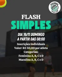 FLASH SIMPLES  - SIMPLES MASCULINA A/B