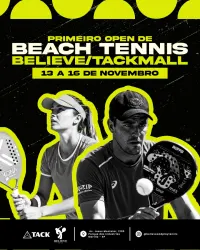 BELIEVE/TACKMALL OPEN DE BEACH TENNIS 