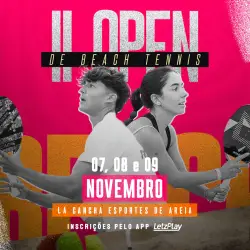 2º Open La Cancha de Beach Tennis