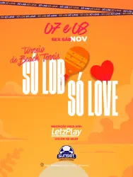 🎾🥎 Só Lob, Só Love!♥️ - TORNEIO DE BEACH TENNIS - MASCULINO INICIANTE