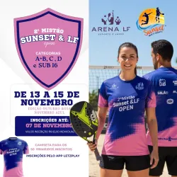 2º Mistão Sunset & LF / Open Edição Outubro Rosa Novembro Azul