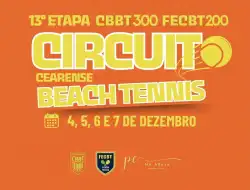 CBBT300/FECBT200 - 13ª Etapa do Circuito Cearense de Beach Tennis - ETAPA NACIONAL - SUBS - Dupla Mista Sub 16