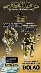 Playzão de Feriado 20 de Novembro - ATENAS Nova Odessa  - Feminino Diamante B/A