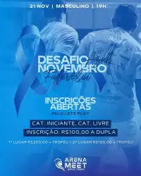 Futevolei Desafio Novembro Azul