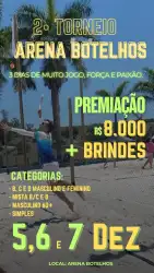 2° TORNEIO ARENA BOTELHOS BEACH TENNIS - DUPLA FEMININA D