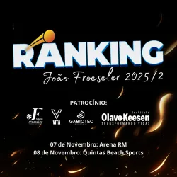 Finals Ranking João Froeseler 2025/2 - Finals Feminina C