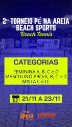 2º TORNEIO PÉ NA AREIA BEACH SPORTS - DUPLA MASCULINA C
