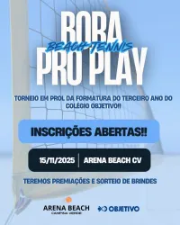 Rachão Aberto 3° Colegial Objetivo - Masculino D/Iniciante