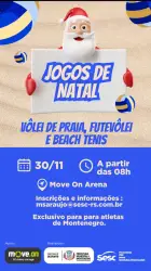 TORNEIO DE NATAL SESC 2025 - MASCULINO OPEN