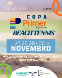 1º Copa PRIMER PIGMENTOS de Beach Tennis  - Dupla Masculino C
