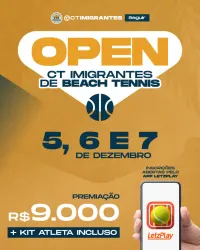 Open CT Imigrantes de Beach Tennis - Dupla Masculina - INICIANTE